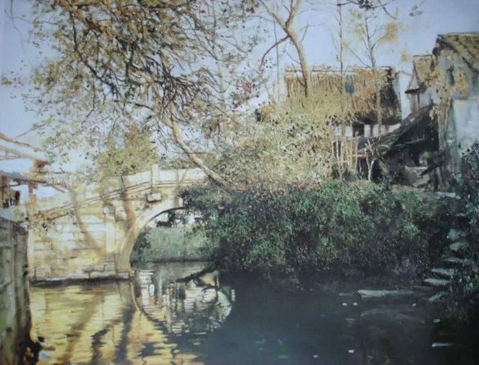 【油画】潘鸿海风景油画作品欣赏