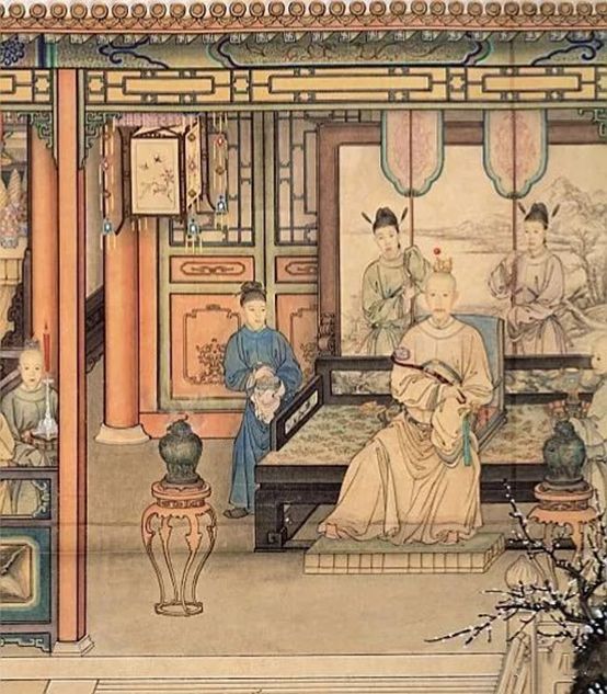 乾隆皇帝的新年怎么过?吃喝唱写!__凤凰网