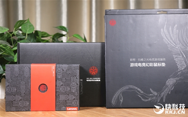 联想玛雅之光机械键盘开箱：Cherry红轴+皮制手托