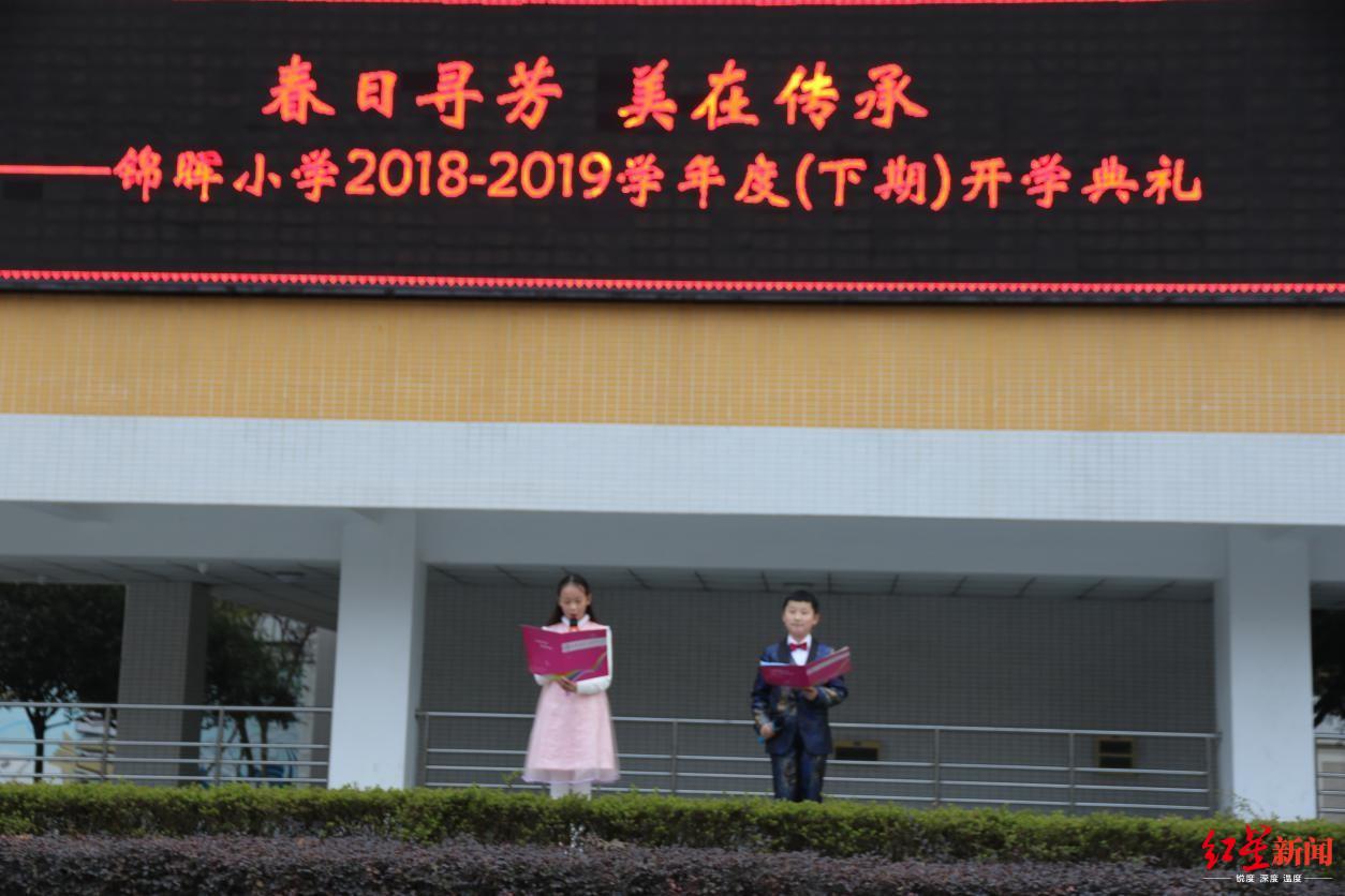 万物复苏春日何处寻芳锦晖小学的孩子们找到了好办法