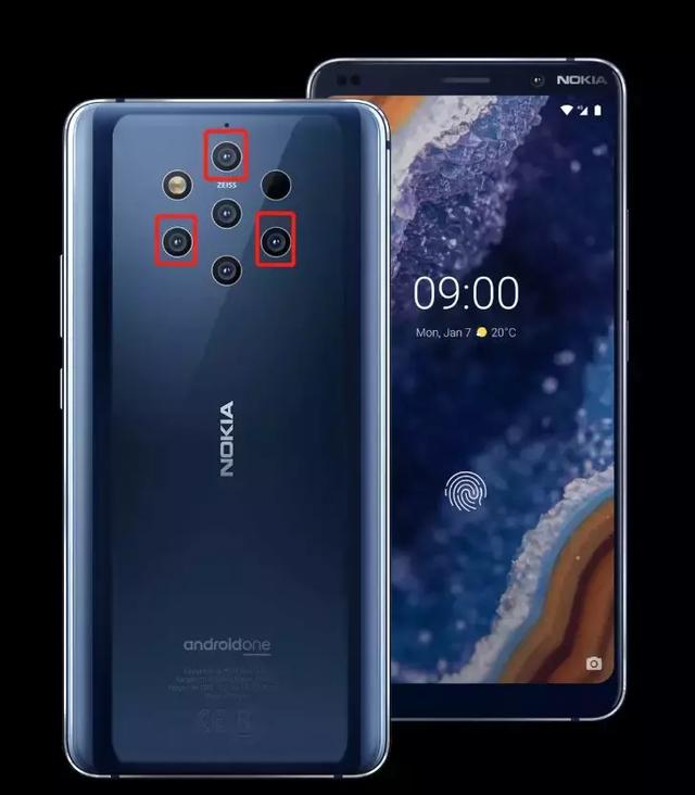 “砸核桃”的诺基亚回来了！Nokia9正式发布，全球首款五摄手机！