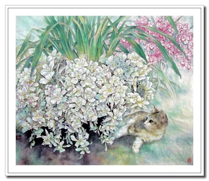 以工写神--陈东山工笔花鸟画