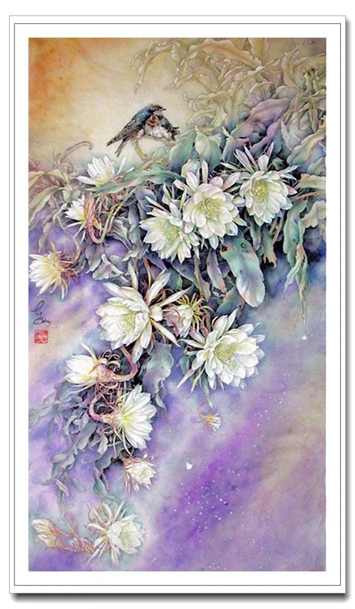 以工写神--陈东山工笔花鸟画