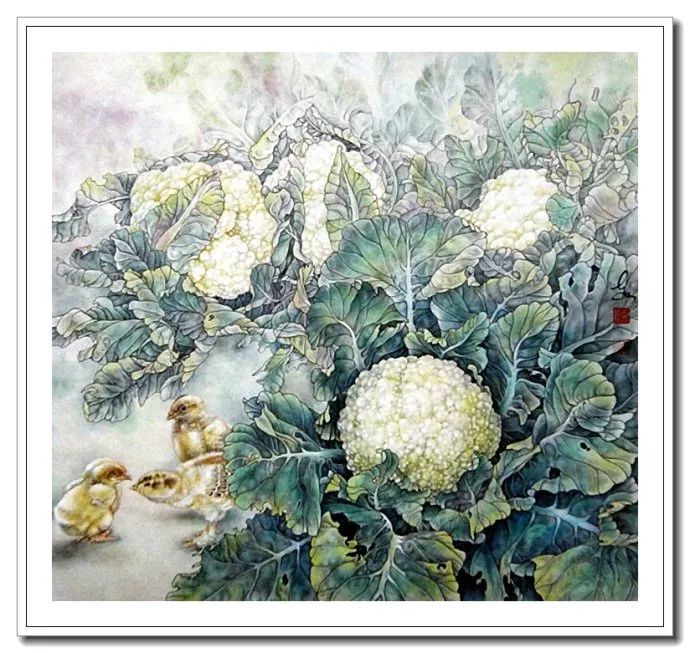 以工写神--陈东山工笔花鸟画