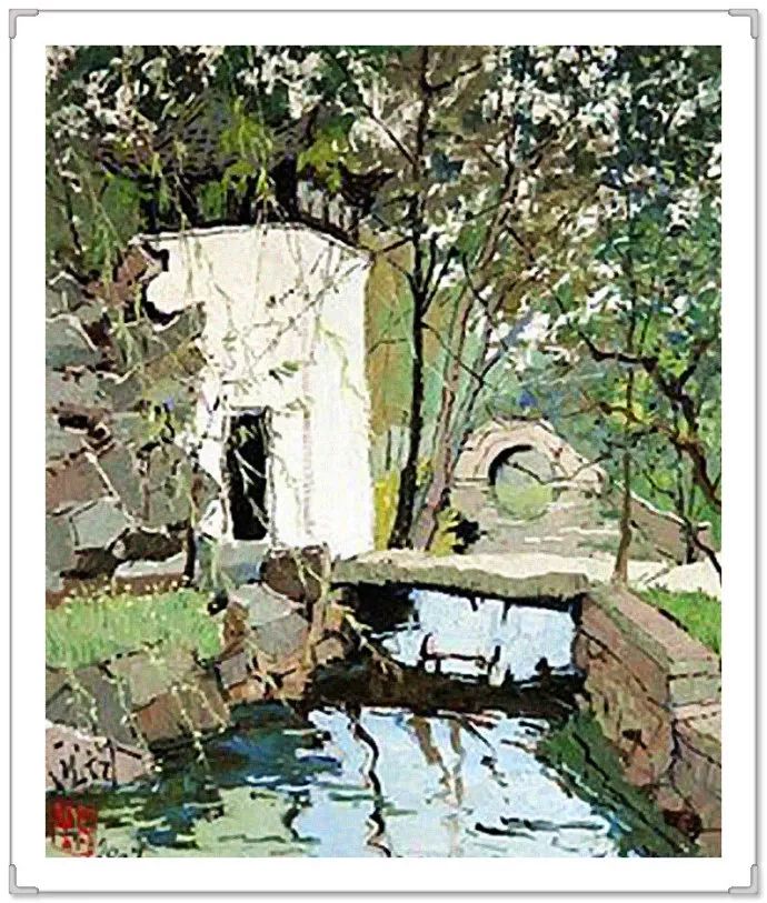 稚雅高洁--庞均油画