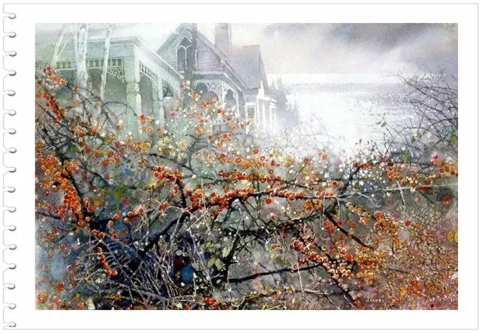 如梦如景--美国画家NitaEngle水彩画