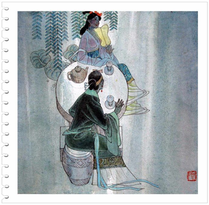 倩女幽魂--杨文仁彩色连环画《聂小倩》