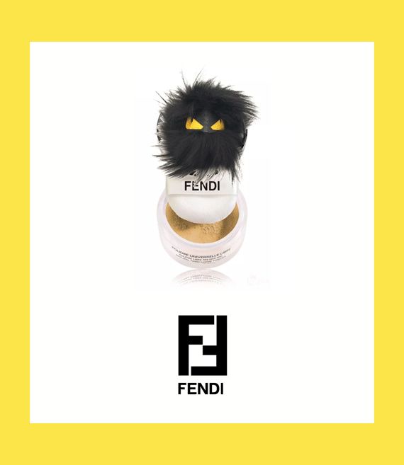 3  fendi 小怪兽粉扑