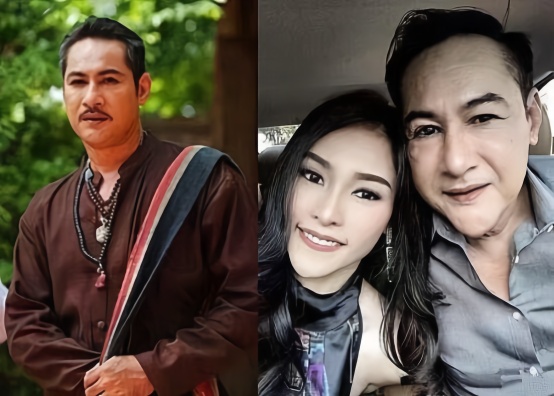51岁泰国男演员爱上20岁女友，因被嘲像父女转而整容！