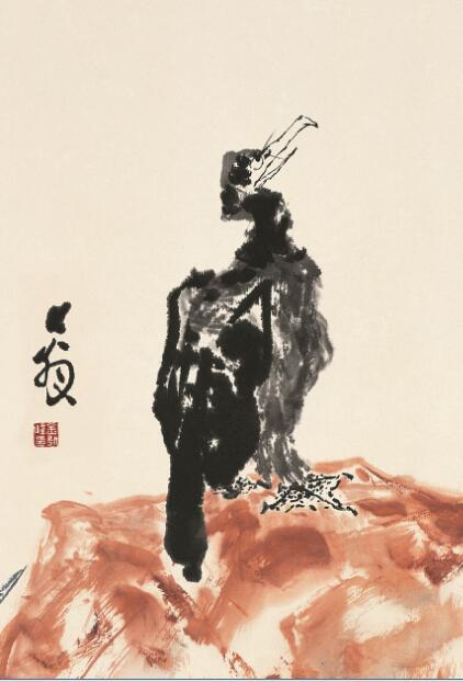 齐白石画虾、徐悲鸿画马,著名画家金大翁花十年时间画八哥