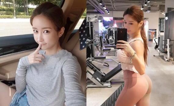 韩国健身女神肉感十足，身材微胖却很性感，肌肉一点也不明显