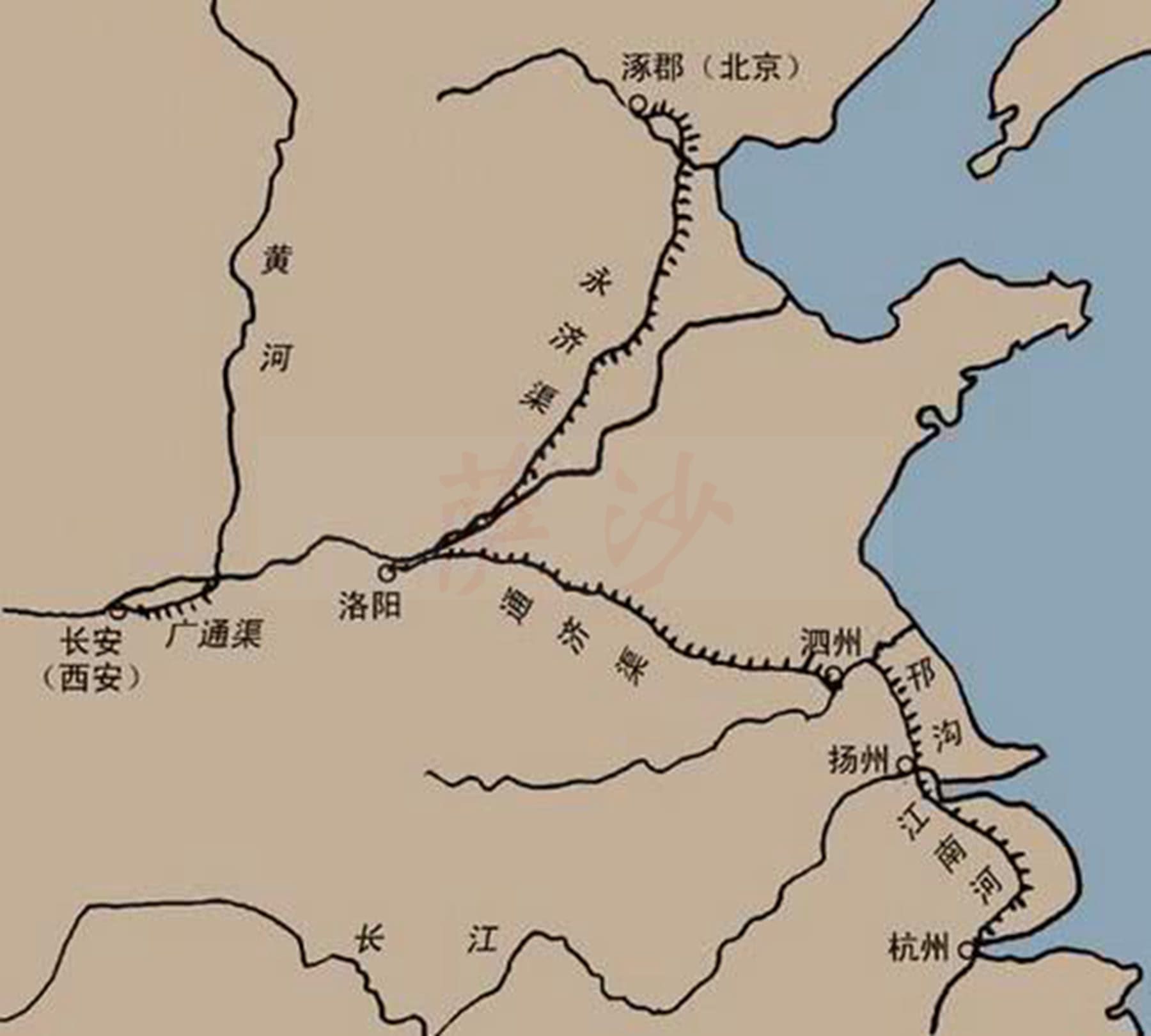 暴君隋炀帝做的唯一大好事隋唐大运河是古代的高速公路