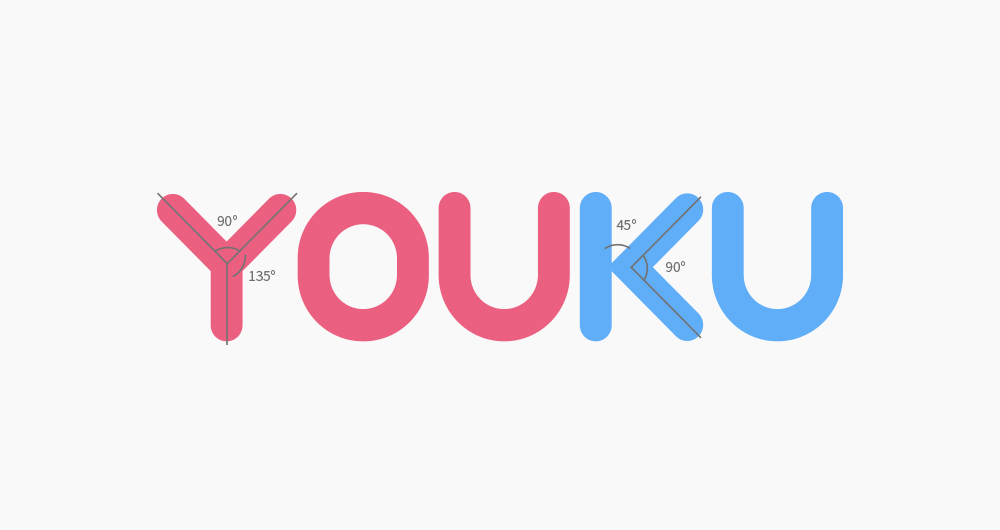 2019优酷LOGO字体改变