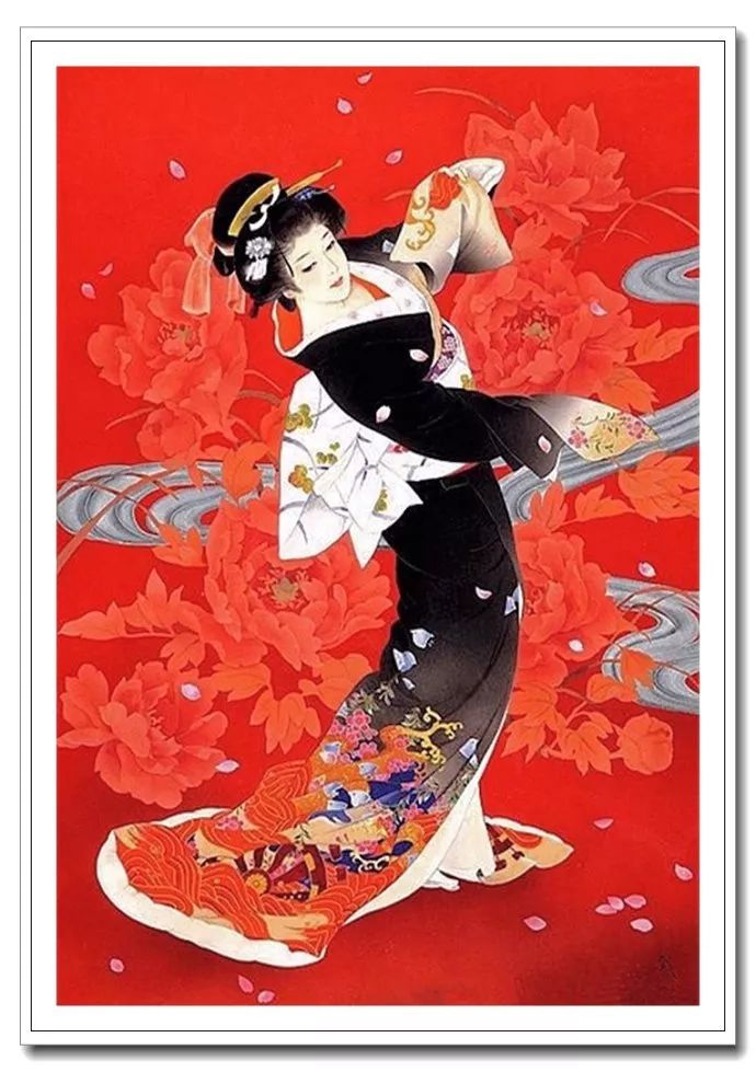 《美人绘》--森田春代日本仕女画 《美人绘》--日本画家森田春代日本仕女画作品赏析