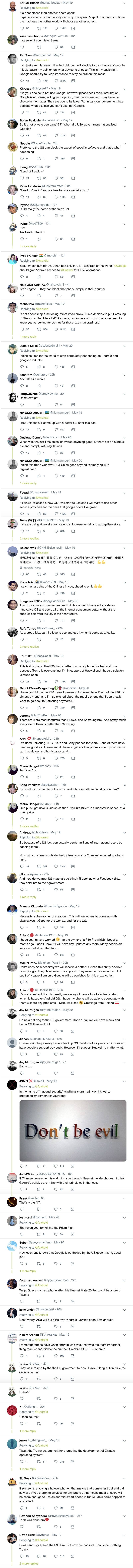 谷歌断供华为,老外怎么看?