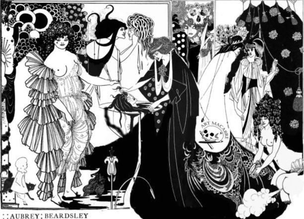 他的画只有黑白,被鲁迅形容为“恶魔之美”,自学绘画成为一代插画大师