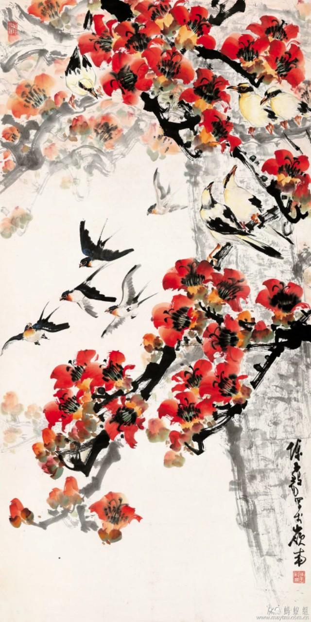 岭南陈子毅花鸟画作品选