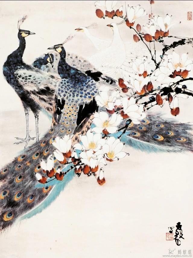 岭南陈子毅花鸟画作品选