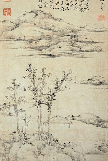 中艺汇赏名画:他的画是"雅"的象征-来欣赏倪云林作品吧