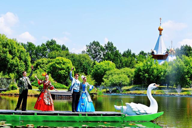 哈尔滨伏尔加庄园夏日风情,异国情调中的清凉假期