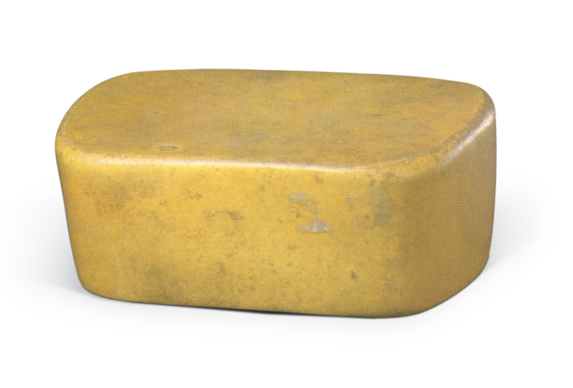 唐 寿州窑黄釉瓷枕