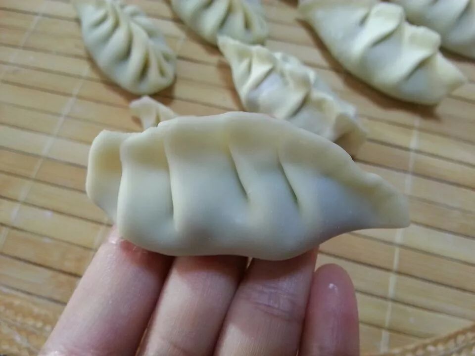 7.包好的柳叶饺,如图. 小贴士