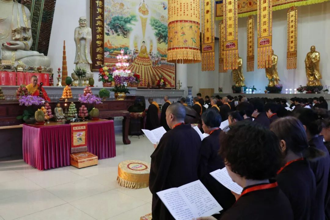 东莞大岭山观音寺第二届"八关斋戒"圆满