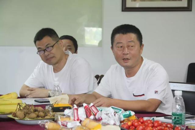 深圳市岳阳县商会走进广州云星,商会顾问潘锦为云星提出六大建议