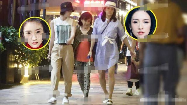 章子怡携女儿聚餐小腹微凸，被曝怀二胎五个月连推戏约