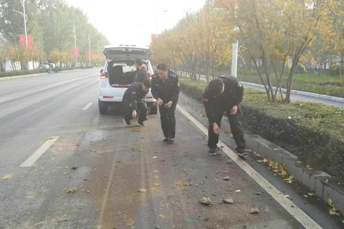 一个不小心被前方车辆落下来的花花草草砸到车了怎么办? 葡京真人网上开户