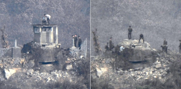 全炸了，朝鲜完成非军事区10所哨所的拆除工作