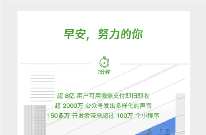 一分钟能做什么？微信一分钟数据流量超46000G