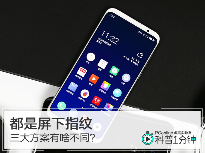 科普一分钟 |都是屏下指纹，三大方案有啥不同？