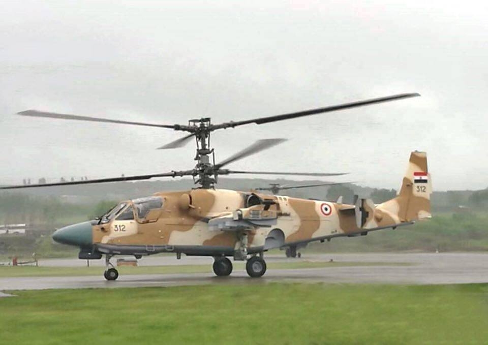 埃及在遭遇俄制卡-52直升机困难后新购买10架