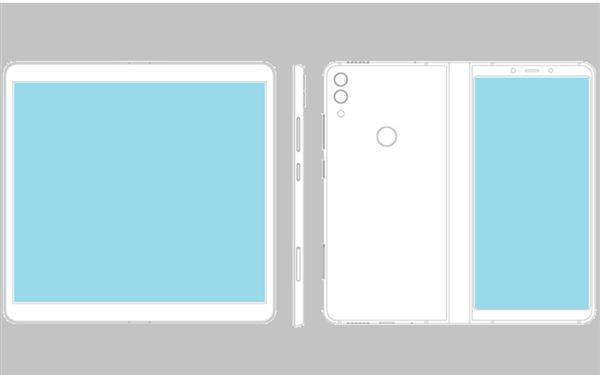 砥砺前行 中兴全新折叠屏手机专利曝光