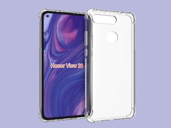 荣耀V20带壳渲染图曝光：正面屏下摄像头、背部双摄造型别致