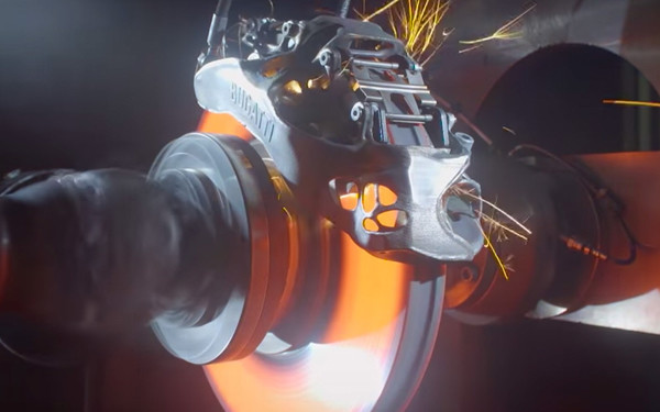 快看！这是布加迪的首款3D打印制动钳