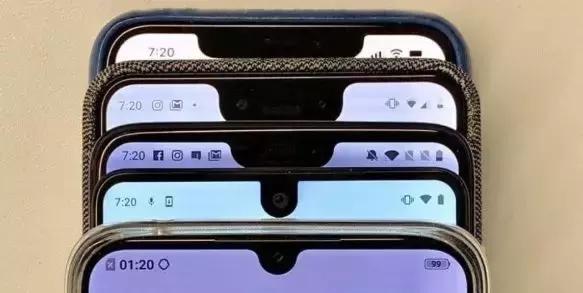 摄像头上面能触摸？手机们的新潮流！