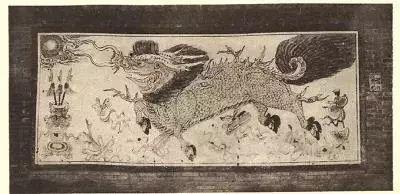 1907年10月,五台山脚下村庄的一块影壁