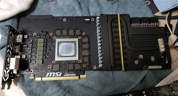 三8针525W供电！微星2080Ti Lighting Z曝光：超至2450MHz