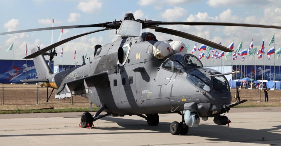 尼日利亚1架米-35M军用直升机在战斗中坠毁造成5人死亡