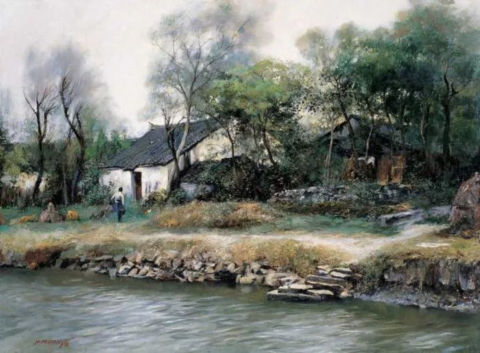【油画】潘鸿海风景油画作品欣赏