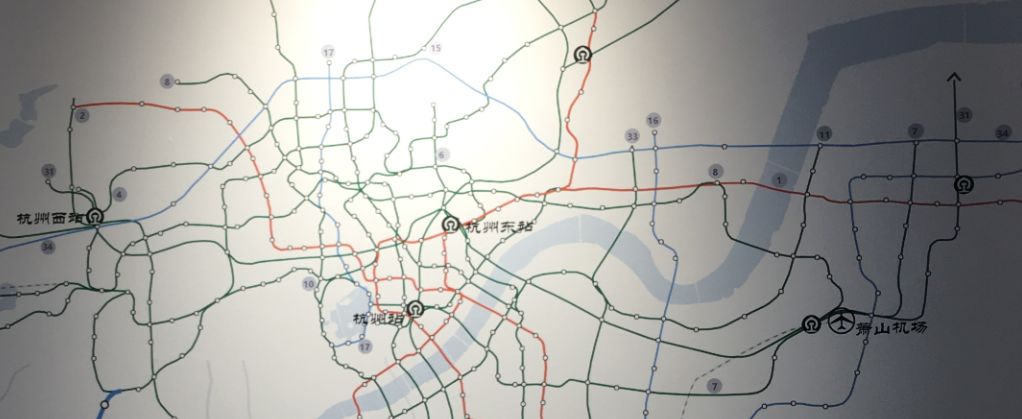 杭州未来22条地铁线路最新解读!将来银湖也将并入西湖之江?