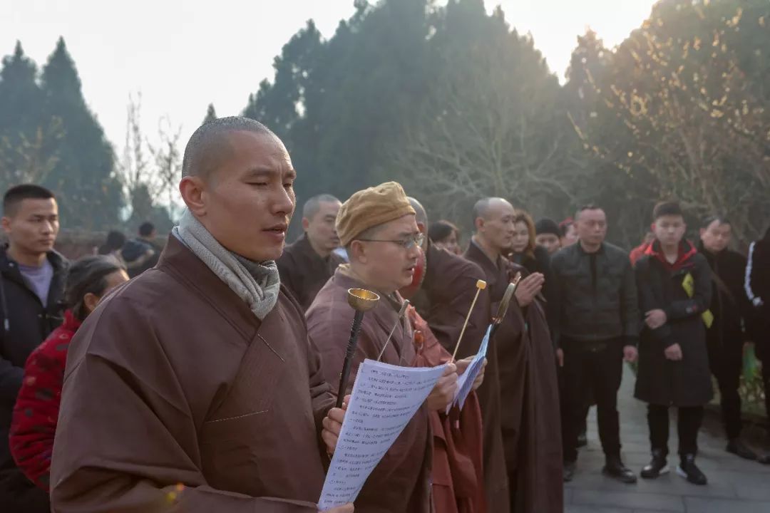 图集 ▏乐至报国寺新春祈福花絮