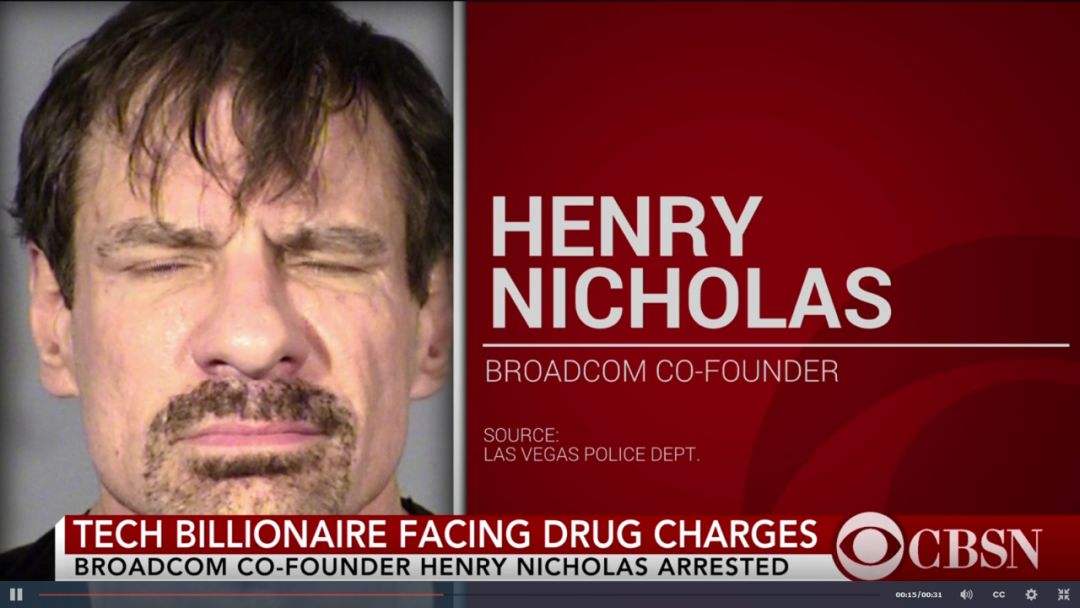 博通前CEO涉嫌贩毒被正式起诉，目前身价31亿美元 | 2月14日坏消息榜