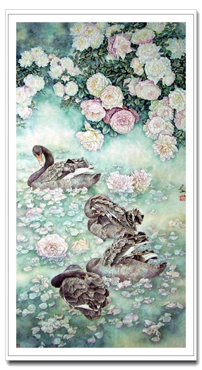 以工写神--陈东山工笔花鸟画