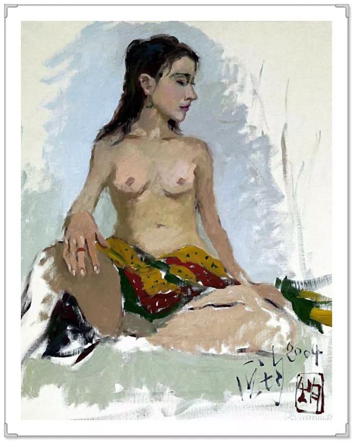 稚雅高洁--庞均油画