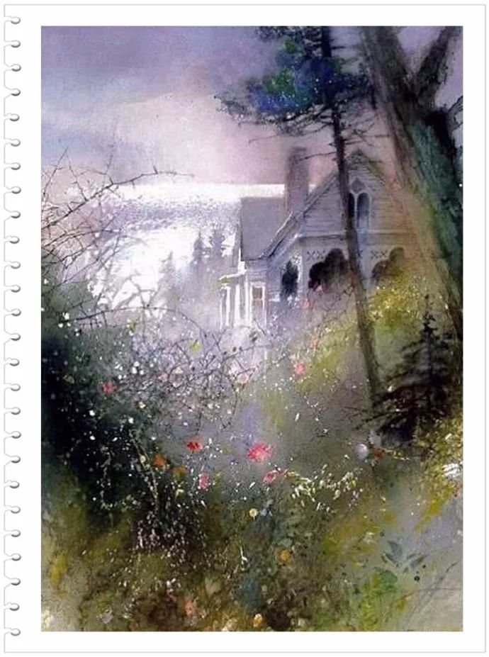 如梦如景--美国画家NitaEngle水彩画