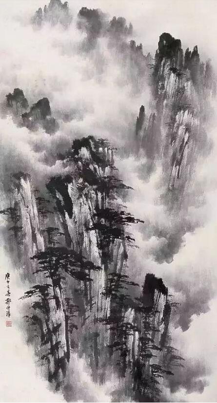 集"北宗""南宗"于一身的国画大师郭传璋山水画欣赏