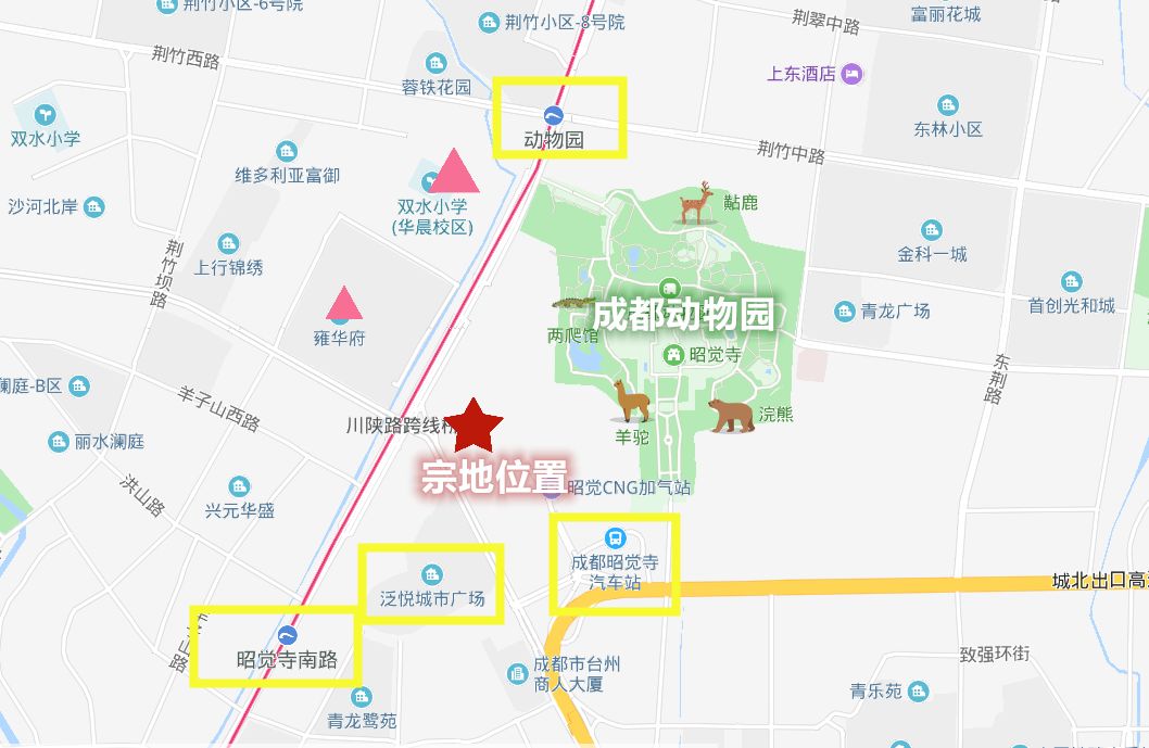 9770元/平！金地商置竞得成华昭觉寺108亩地